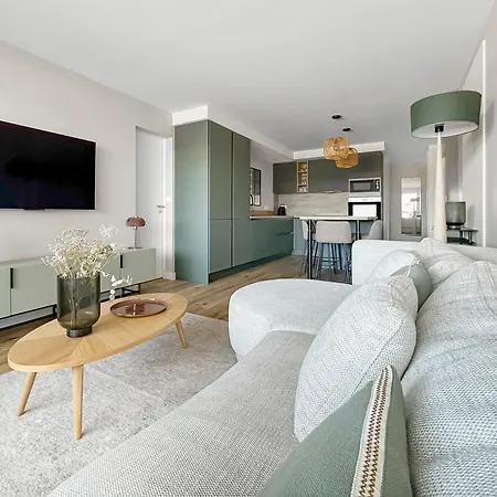T3 Moderne Avec Terrasse, Piscine Et Parking Prive * Capbreton