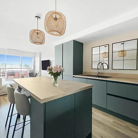 T3 Moderne Avec Terrasse, Piscine Et Parking Prive Daire Capbreton