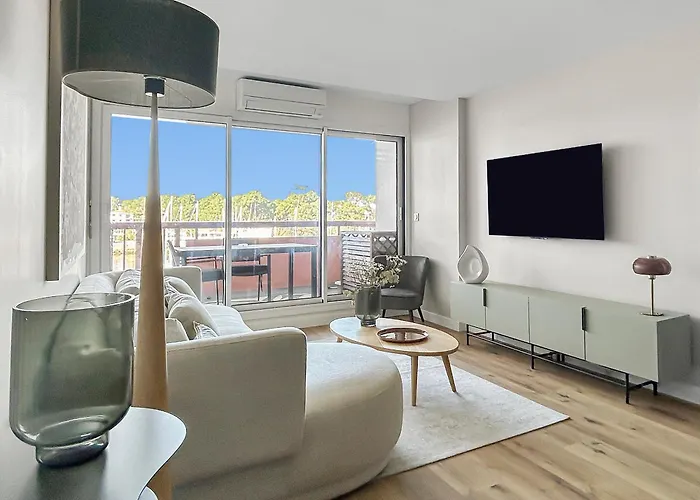 T3 Moderne Avec Terrasse, Piscine Et Parking Prive Lejlighed *