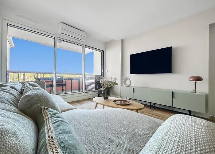 Lejlighed T3 Moderne Avec Terrasse, Piscine Et Parking Prive Capbreton